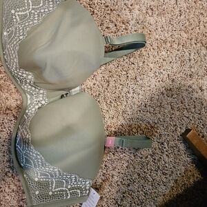 Cacique Sage Green Lace Bra